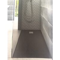 RAK Feeling Rectangular Shower Tray 1200mm x 900mm Solid Black