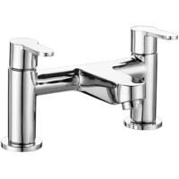 RAK Morning Dual Lever Bath Filler Tap - Chrome