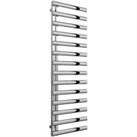 Reina Cavo Designer Heated Towel Rail 1580mm H x 500mm W Polished Stainless Steel