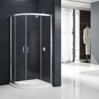 Merlyn Mbox Loft Double Quadrant Shower Enclosure 800mm x 800mm - 6mm Glass