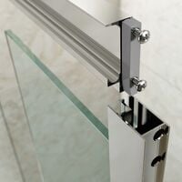 Merlyn Mbox Double Offset Quadrant Shower Enclosure 900mm x 800mm - 6mm Glass