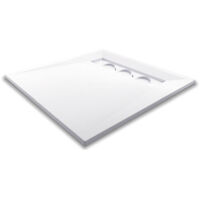 AKW TriForm Linear Drain Level Access Wet Room Former Tray 1000mm x 1000mm