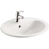 Armitage Shanks Orbit 21 Countertop Basin with Overflow 550mm Wide - 1 Tap Hole