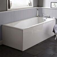 Ideal Standard Tempo Cube Single Ended Rectangular Bath 1700mm X 700mm 0 Tap Hole (inc Leg Set)