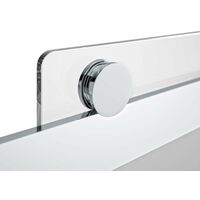 Merlyn 10 Series Sliding Shower Door with Tray 1200mm Wide Right Handed - Clear Glass