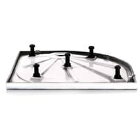 Merlyn MStone Offset Quadrant Shower Tray with Waste 1000mm x 800mm Left Handed - Stone Resin