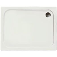 Merlyn Ionic Touchstone Rectangular Shower Tray, 900mm x 700mm, White