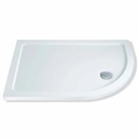 MX Elements Offset Quadrant Shower Tray 1400mm x 800mm Right Handed (inc Waste)