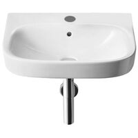 Roca Debba Wall Hung Basin 600mm Wide - 1 Tap Hole