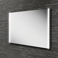 HiB Zircon 80 Demistable LED Bathroom Mirror 600mm H x 800mm W