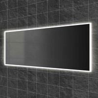 HiB Globe 120 Illuminated LED Bathroom Mirror 600mm H x 1200mm W