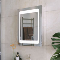 RAK Aphrodite 1-Door Mirrored Bathroom Cabinet 700mm H x 500mm W