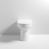 Nuie Eden Furniture Bathroom Suite with Vanity Unit and Minimalist Basin - 600mm Wide