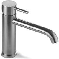 Vema Tiber Basin Mixer Tap Single Handle - Stainless Steel