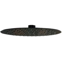 Vema Timea Round Shower Head 250mm Diameter - Black