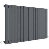 Nuie 600mm x 992mm Anthracite Sloane Single Panel Radiator - HLA56