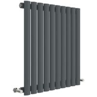 Nuie 600mm x 586mm Anthracite Revive Single Panel Radiator - HLA38