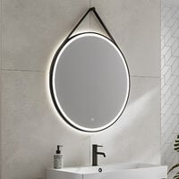 HiB Solstice 80 LED Bathroom Mirror 800mm Diameter