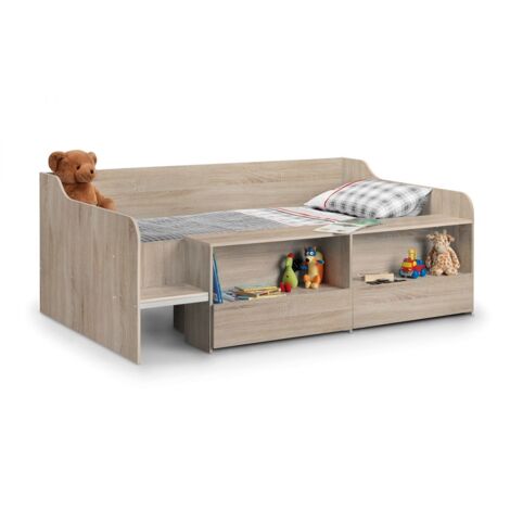 Sonoma Oak Low Sleeper Bed - Single 3ft (90cm)