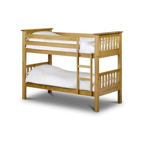 Premium Pine Finish Shaker Style Bunk Bed 2 x 3ft (90cm)