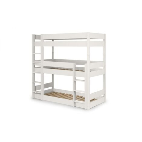 Premium Surf White Triple Bunk Bed