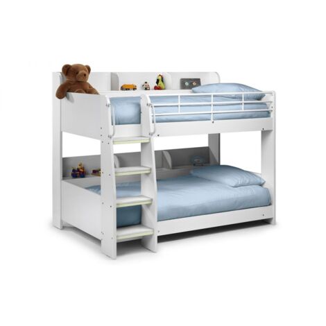 Premium Modern White Bunk Bed 2 x 3ft (90cm)
