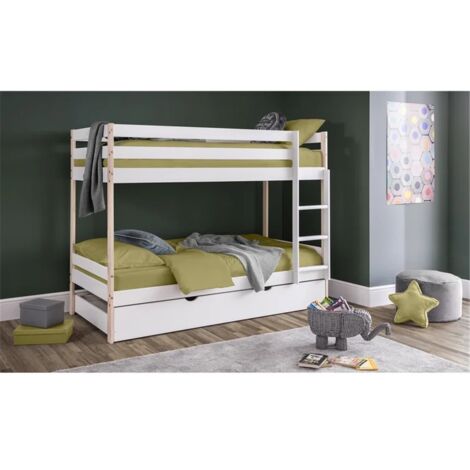 Classic Bunk Bed with Underbed Trundle