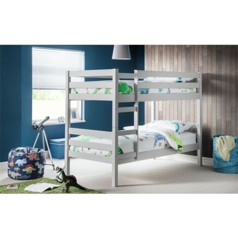 Dove Grey Bunk Bed 2 x 3ft (90cm)