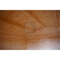 5m x 5m Log Cabin (2148) - Double Glazing (34mm Wall Thickness)