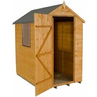 6ft x 4ft Shiplap Tongue And Groove Apex Shed (1.8m x 1.3m)