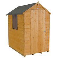 INSTALLED 6ft x 4ft Shiplap Tongue And Groove Apex Shed (1.8m x 1.3m) - INCLUDES INSTALLATION