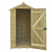 6ft x 4ft Pressure Treated Tongue And Groove Apex Shed (1.9m x 1.3m)
