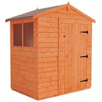 4 x 6 Tongue and Groove Shed (12mm Tongue and Groove Floor and Apex Roof)