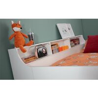 White Space Saver Midsleeper Cabin Bed 3ft (90cm) - Best Seller