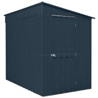 5 x 8 Premier EasyFix - Lean To Pent - Metal Shed - Anthracite Grey (1.55m x 2.42m)