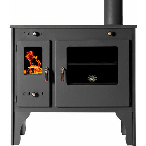cuisiniere a bois prometey perfect lux eco 7 38 kw ecodesign