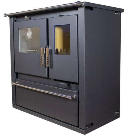 Cuisinière à Bois Verso CS Plus - 7,7 kW Plaque Supérieure en Métal et