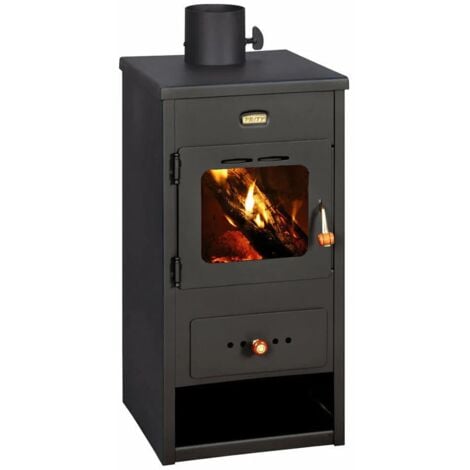 Poêle à bois. Puissance de chauffage 9.5 Kw, modèle "Prity Optima"