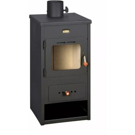 Poêle à bois. Puissance de chauffage 9.5 Kw, modèle "Prity Optima"