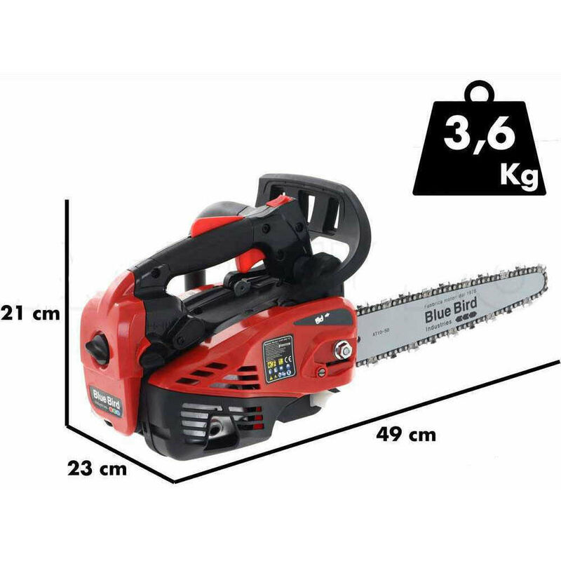 Motosega a scoppio leggera da potatura con barra da 25cm CS250C CARVING