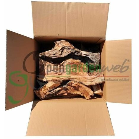 Legna da ardere di ulivo 200 kg - in cartoni - pulita ed essiccata -  spedita su bancale riciclabile