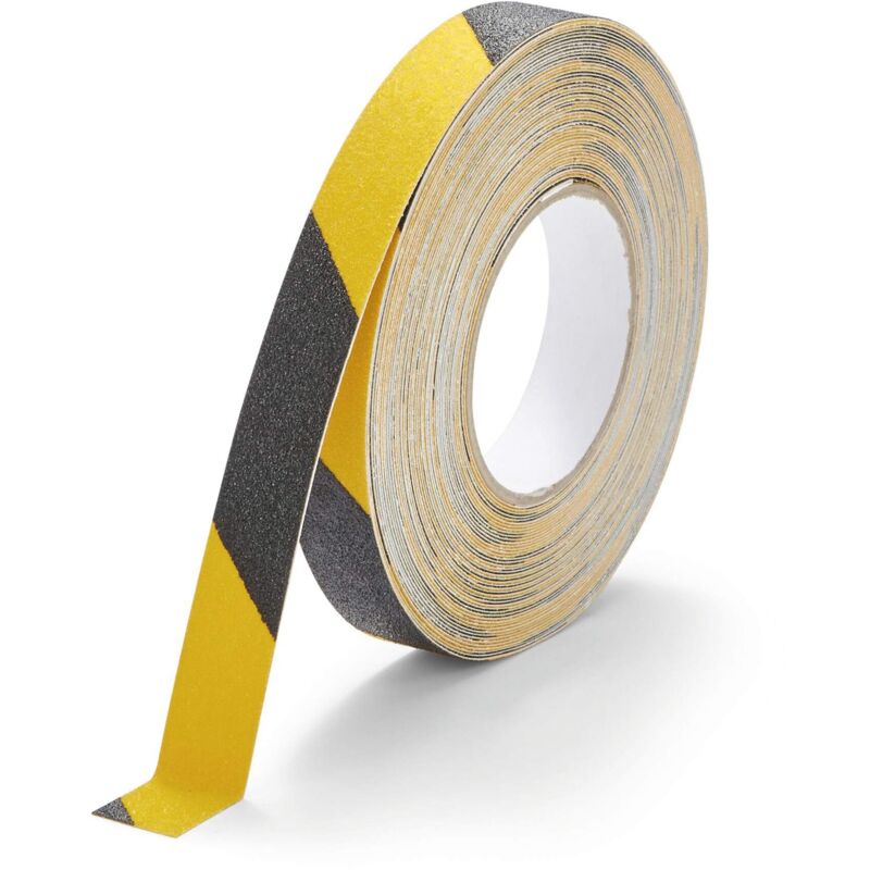 Durable DURALINE GRIP Strong Anti Slip Hazard Warning Floor Tape 25mm x 15m