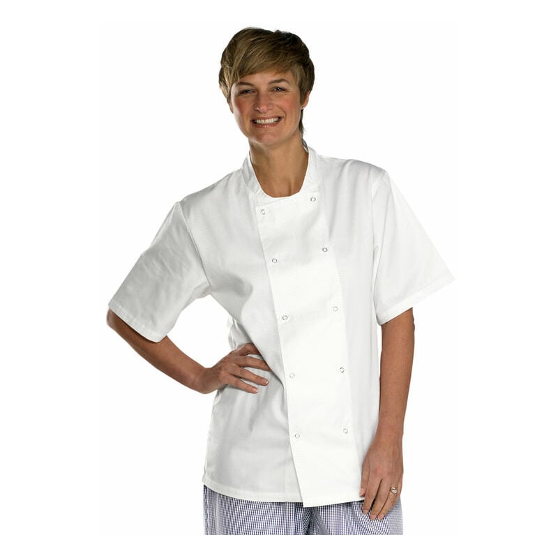 Click - CHEFS JKT SS W M - White