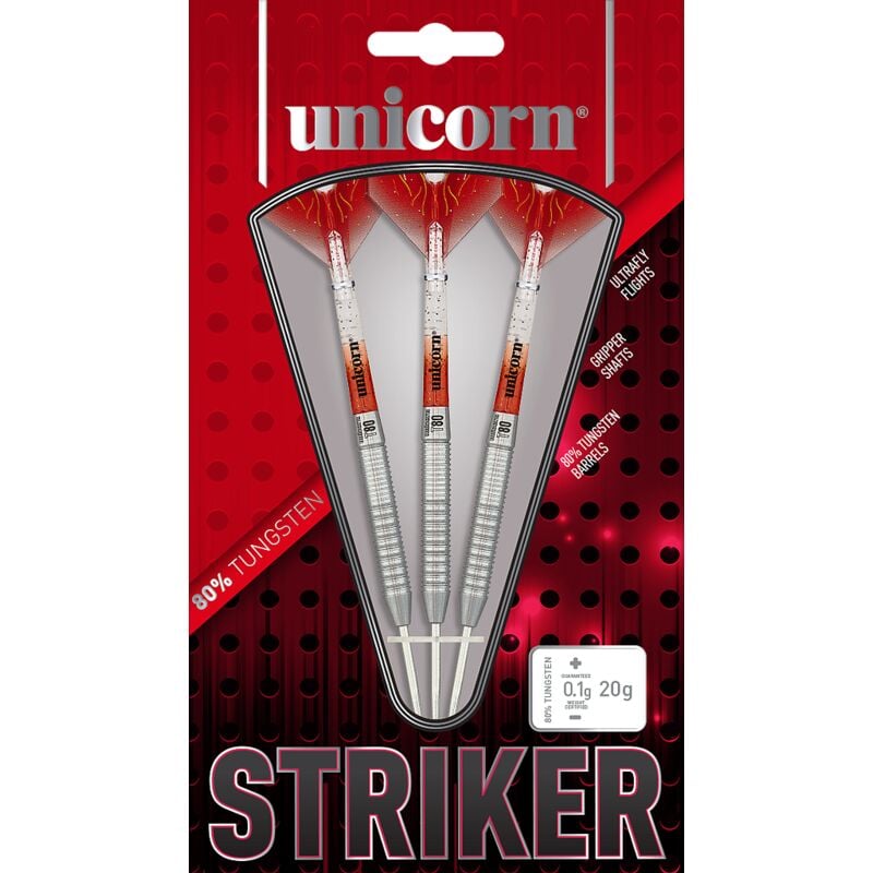 Unicorn Striker 80% Tungsten Darts 23g