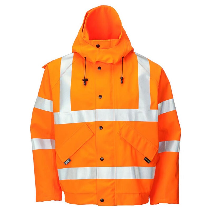 Orange hi vis on sale gore tex jacket