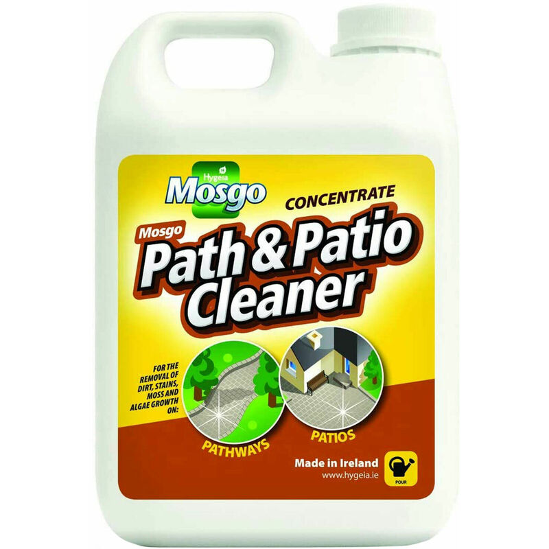 Mosgo Path & Patio Cleaner Removes Dirt Stains Moss Driveway 5 Litre