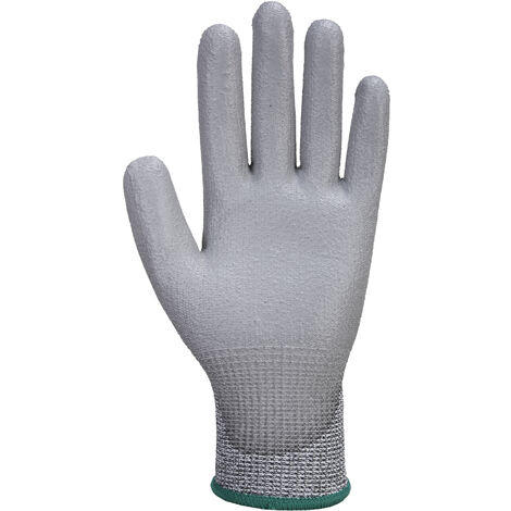 2 PAIRS PORTWEST A622 Sz L Level 3 Medium Risk Cut resistant Glove PU Palm 