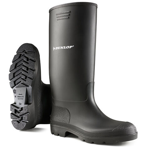 Dunlop - DUNLOP PRICEMASTOR Safety Wellington Boot BLACK sz 9 (380PP)