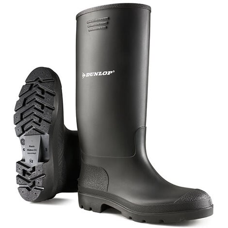 Dunlop - DUNLOP PRICEMASTOR Safety Wellington Boot BLACK sz 12 (380PP)