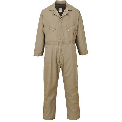 Portwest 2201 Mens Coverall Food Processing Boiler Suit Polycotton Work Overall 